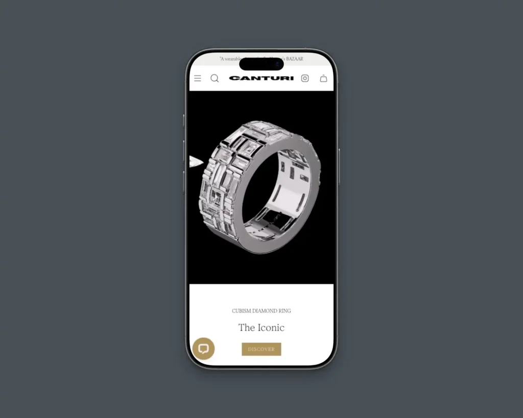 Canturi Jewellery, Mobile